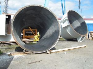Výstelky z materiálu Tribet v odsávacích a třídících systémech