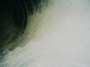 B-3: The repaired lining from material TRIBET