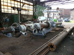 The complete burner (cement factory)