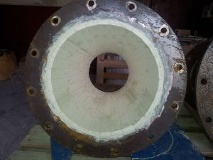 Antiabrasive lining from material Keralox in cyclones for coal separation