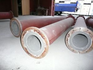 Piping parts with anti-abrasive lining from Tribet in pneumatic transport systems