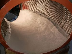 Anti-abrasive lining from Tribet in suction and sorting systems