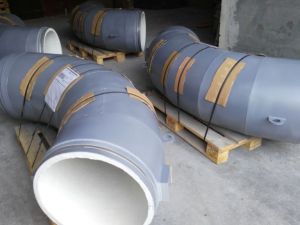 Anti-abrasive lining from Tribet in suction and sorting systems