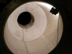 Antiabrasive lining from material Keralox in cyclones for coal separation